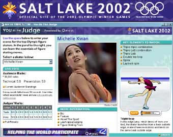 2002 Winter Olympics You Be the Judge