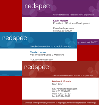 RedSpec Business Cards